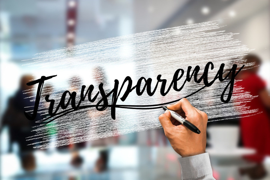 Startup company outsourcing transparency