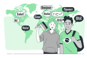 Language can have a significant impact on international customer service. 