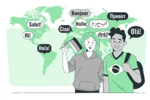 Language can have a significant impact on international customer service. 