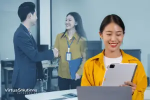 Heling external members find their lace