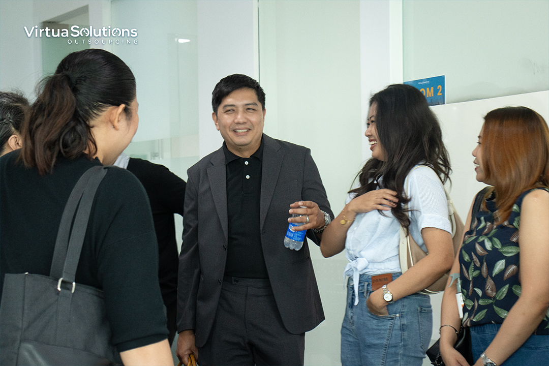 Candid shots of Virtua Solutions team